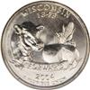 Image 1 : 2004-D 25C Wisconsin Extra Leaf Set MS68 NGC. The set