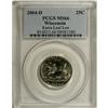 Image 1 : 2004-D 25C Wisconsin Extra Leaf Low MS66 PCGS. A shini