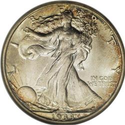 1933-S 50C MS67 NGC. A sensational Superb Gem example