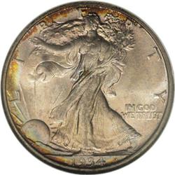 1934-D 50C MS67 NGC. Small D. A substantial number of