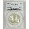 Image 3 : 1934-S 50C MS66 PCGS. Honey toning graces the obverse,