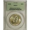 Image 1 : 1936 50C MS67 PCGS. Solidly struck with strong luster