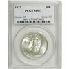 Image 1 : 1937 50C MS67 PCGS. This highly lustrous Superb Gem ha
