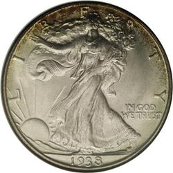 1938-D 50C MS67 NGC. The so-called "short set" of Walk