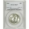 Image 1 : 1944 50C MS67 PCGS. This piece possesses potent luster