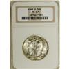 Image 1 : 1945-D 50C MS67 NGC. Strongly lustrous with pleasing d
