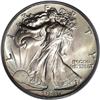 Image 1 : 1946 50C MS67 PCGS. Delicate honey-gold and sky-blue t