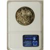 Image 2 : 1947-D 50C MS67 NGC. The reverse has dappled russet an