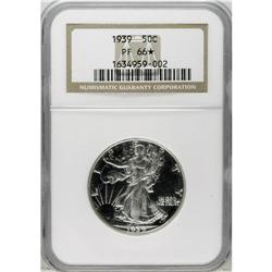 1939 50C PR66 S NGC. This surprising specimen has exc