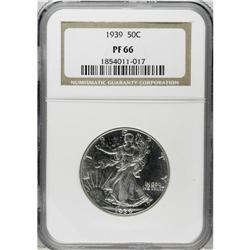 1939 50C PR66 NGC. A deeply reflective and gleaming Pr