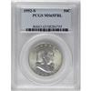 Image 1 : 1952-S 50C MS65 Full Bell Lines PCGS. Olive and sky-bl
