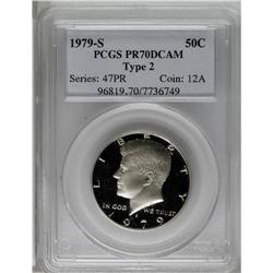 1979-S 50C Type Two PR70 Deep Cameo PCGS. Simply perfe