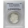 Image 3 : 1878 7/8TF S$1 Strong MS64 Deep Mirror Prooflike PCGS.