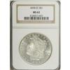 Image 1 : 1878-CC S$1 MS62 NGC, two pieces, each with modest ref