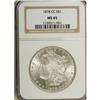 Image 1 : 1878-CC S$1 MS65 NGC. A crisply struck and frosty Gem