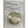 Image 1 : 1878-CC S$1 MS65 PCGS. A solidly struck Gem representa