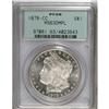 Image 1 : 1878-CC S$1 MS63 Deep Mirror Prooflike PCGS. This prec
