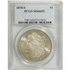 Image 1 : 1878-S S$1 MS66 Prooflike PCGS. A well struck Premium