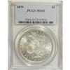 Image 1 : 1879 S$1 MS65 PCGS. This highly lustrous Gem has pleas