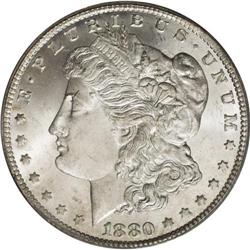 1880/79-CC S$1 Reverse of 1878 MS65 PCGS. VAM-4. A Top