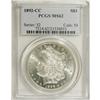 Image 1 : 1881-CC S$1 MS66 PCGS. Both sides are extremely clean