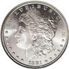 Image 1 : 1881-CC S$1 MS67 NGC. The Bowers-Borckardt silver doll