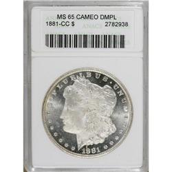 1881-CC S$1 MS65 Cameo Deep Mirror Prooflike ANACS