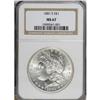 Image 1 : 1881-S S$1 MS67 NGC. This highly lustrous Superb Gem h
