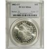 Image 1 : 1882-CC S$1 MS66 PCGS. This highly lustrous Carson Cit