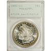 Image 1 : 1882-CC S$1 MS64 Deep Mirror Prooflike PCGS. Light gol
