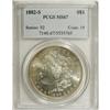 Image 1 : 1882-S S$1 MS67 PCGS. This beautiful Superb Gem posses