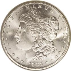 1882-S S$1 MS68 NGC. Both sides of this super 1882-S d