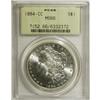 Image 1 : 1884-CC S$1 MS66 PCGS. This highly lustrous Carson Cit