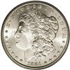 Image 1 : 1884-CC S$1 MS67 PCGS. The thick mint frost is nearly