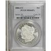 Image 1 : 1884-CC S$1 MS66 Prooflike PCGS. Magnificent almond-go