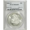 Image 1 : 1884-CC S$1 MS66 Prooflike PCGS. Well struck overall,