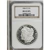 Image 1 : 1884-CC S$1 MS65 Deep Mirror Prooflike NGC. The flashy