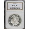 Image 1 : 1885 S$1 MS65 S Deep Mirror Prooflike NGC. A brillian