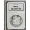Image 3 : 1885-CC S$1 MS65 Deep Mirror Prooflike NGC. Noteworthy