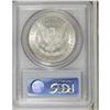 Image 2 : 1885-O S$1 MS67 PCGS. Bands of powder-blue, ruby-red,