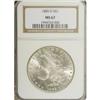 Image 1 : 1885-O S$1 MS67 NGC. The rich golden-brown and apple-g