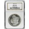 Image 1 : 1886 S$1 MS66 Prooflike NGC. Moderately reflective fie