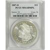 Image 1 : 1887-O S$1 MS64 Deep Mirror Prooflike PCGS. Strongly r