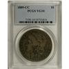 Image 1 : 1889-CC S$1 VG10 PCGS. The deep brown patina that cove