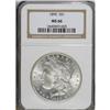 Image 3 : 1890 S$1 MS66 NGC. A crisply struck and beautifully sm