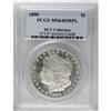 Image 3 : 1890 S$1 MS64 Deep Mirror Prooflike PCGS. Strong cameo