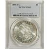 Image 1 : 1890-CC S$1 MS63 PCGS. This suitably struck Carson Cit