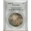Image 3 : 1890-CC S$1 MS64 PCGS. A brilliant reverse gives way t