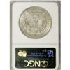 Image 2 : 1892-S S$1 AU50 NGC. Substantial luster emerges when t