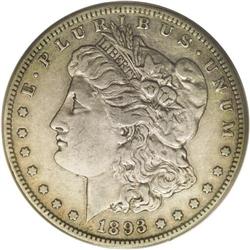 1893-S S$1 XF40 PCGS. A pleasing example of this key d